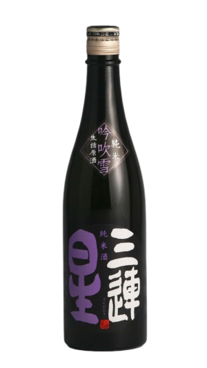 Mifuku Sanrensei Junmai Black Ginfubuki